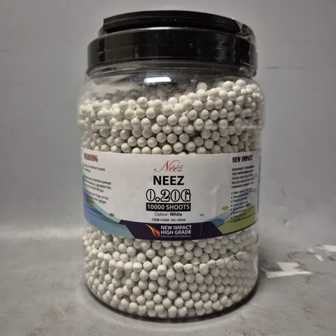 NEEZ 0.20G 10000 SHOTS IN WHITE 