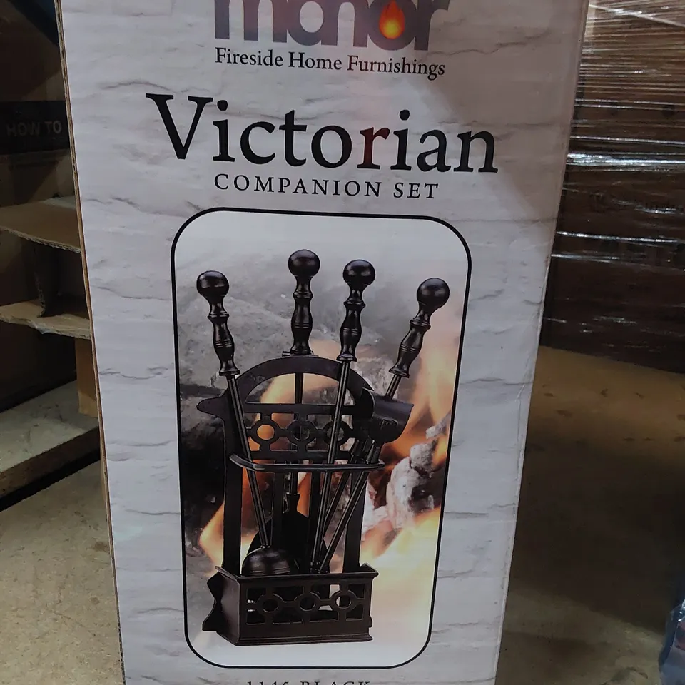 DESIGNER 5 PIECE PEWTER FINISH FIREPLACE TOOL SET BLACK 