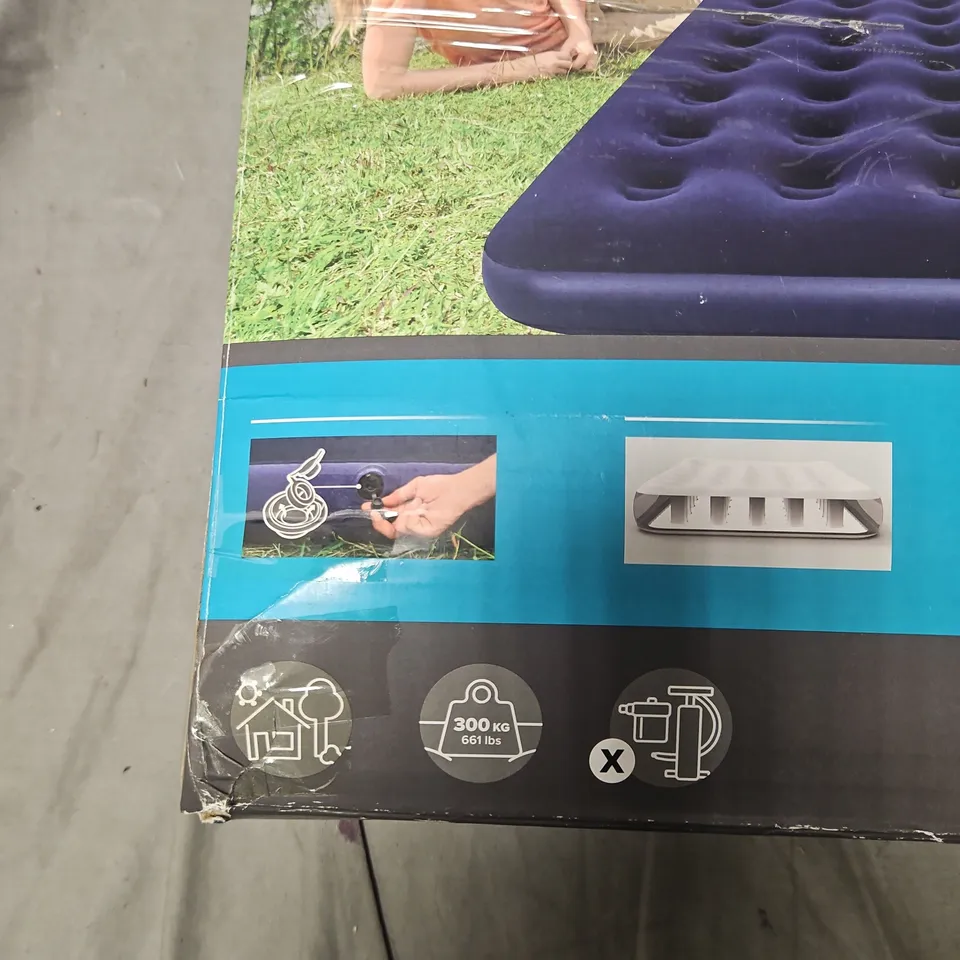 BESTWAY TWIN INFLATABLE AIR BED – 1.91M X 1.37M X 22 CM