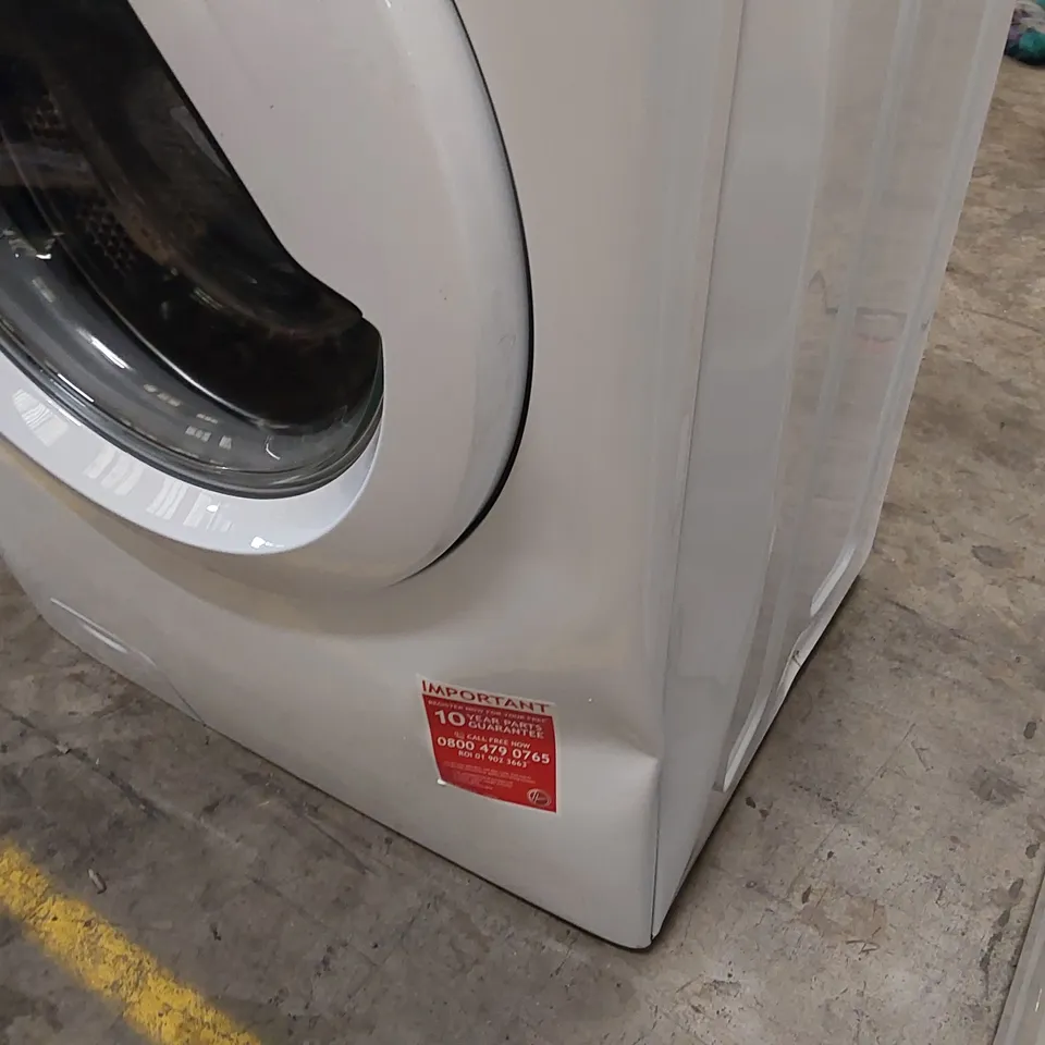 HOOVER H-WASH 300 H3W492DE FREE STANDING WASHING MACHINE, RAPID WASH CYCLES, 9 KG LOAD, 1400 RPM, WHITE [ENERGY CLASS D]