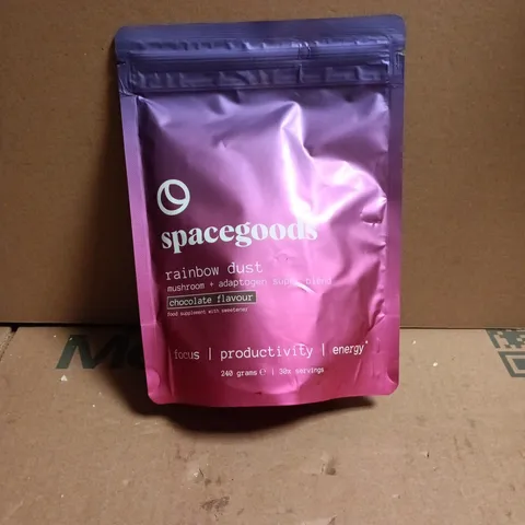 SPACEGOODS RAINBOW DUST CHOCOLATE SUPPLEMENT 240G