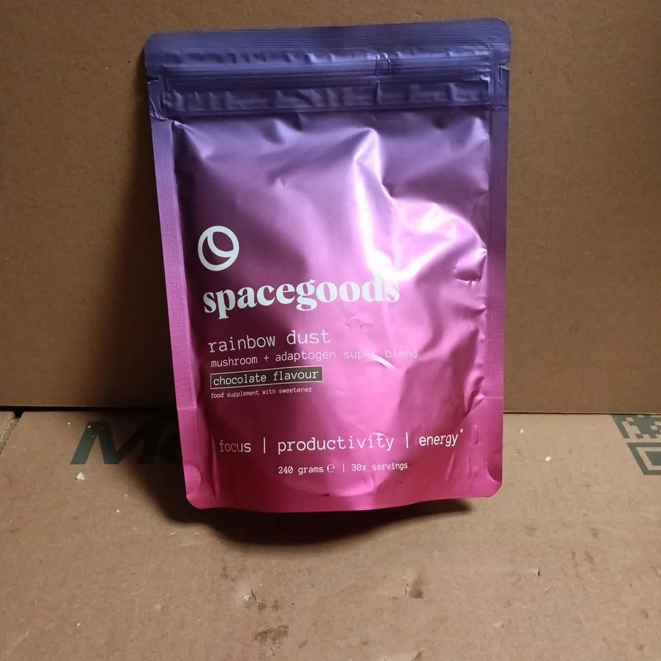 SPACEGOODS RAINBOW DUST CHOCOLATE SUPPLEMENT 240G
