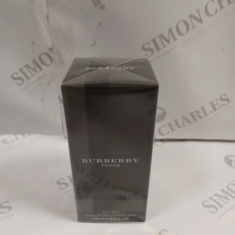 BOXED BURBERRY TOUCH FOR MEN EAU DE TOILETTE 100ML - SEALED 