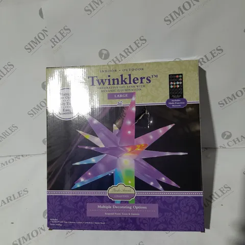 BOXED PACIFIC ACCENTS STAR BURST LIGHT