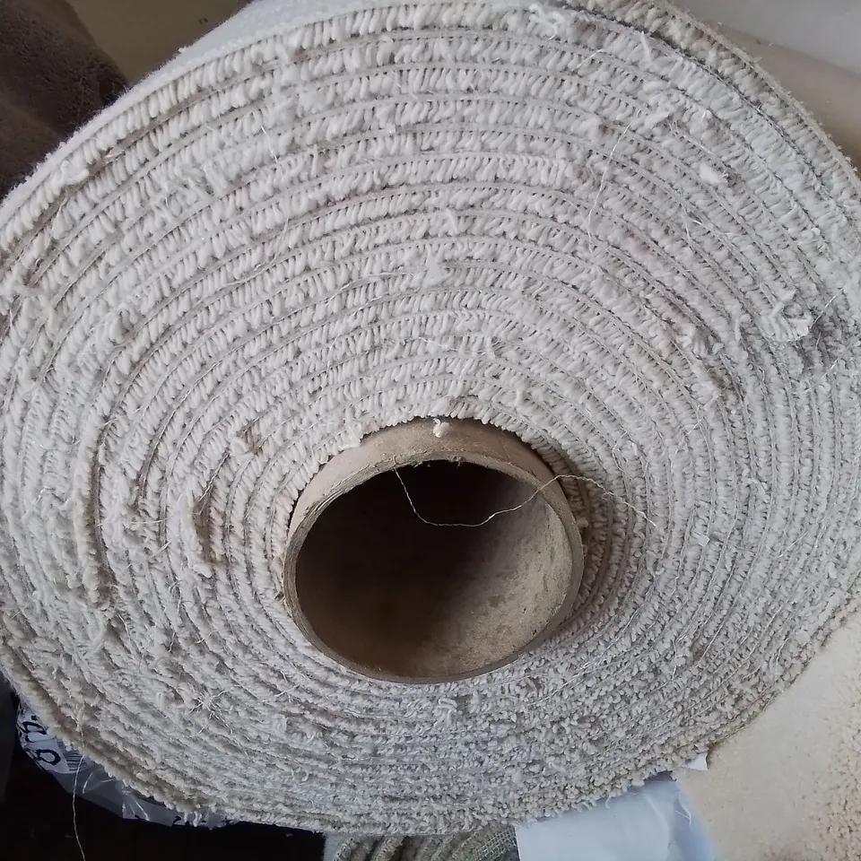 ROLL OF QUALITY DIMENSIONS PLAINS NATURAL CARPET APPROXIMATELY 5M × 13.03M