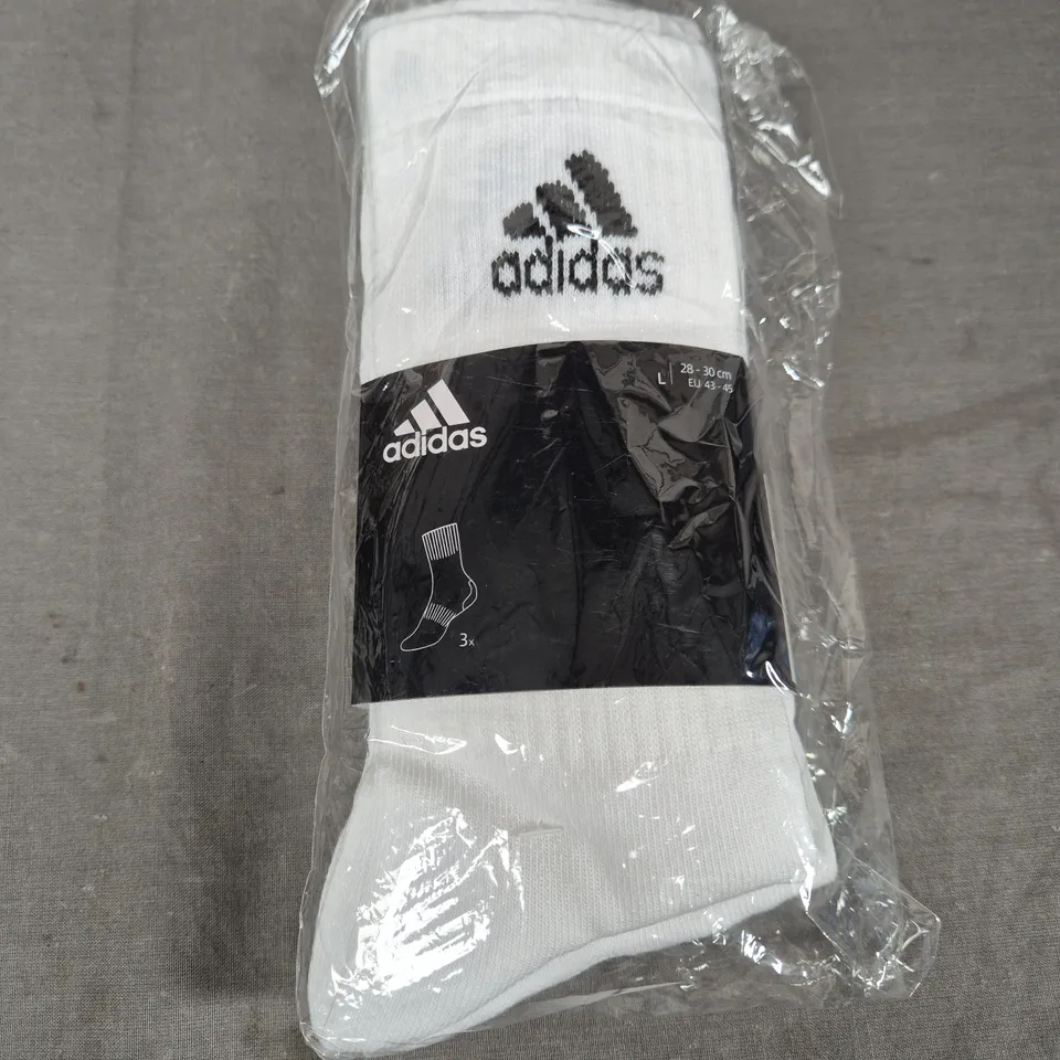 ADIDAS CREW SOCKS - X3