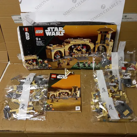 LEGO STAR WARS BOBA FETT'S THRONE ROOM (75326)