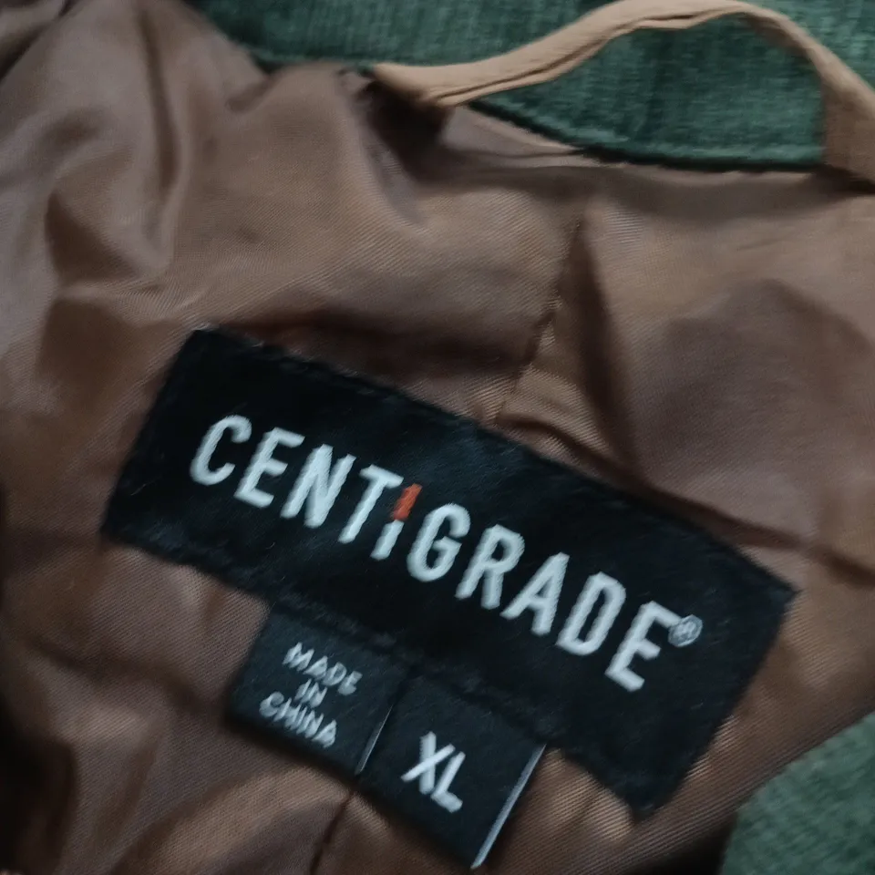 CENTIGRADE QUILTED JACKET – BROWN, XL
