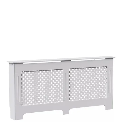 VIDA DESIGNS OXFORD EXTRA LARGE RADIATOR COVER - WHITE 