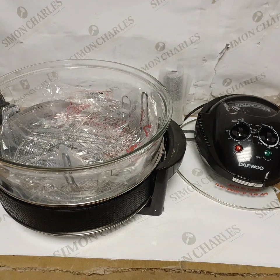 DAEWOO DELUXE 17L 1300W HALOGEN AIR FRYER 