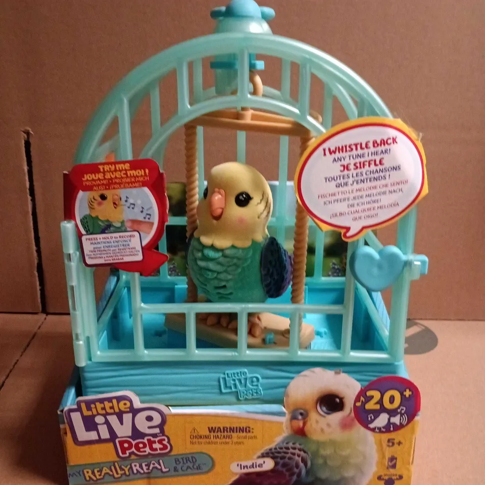 LITTLE LIVE PETS INDIE BIRD MUSICAL TOY