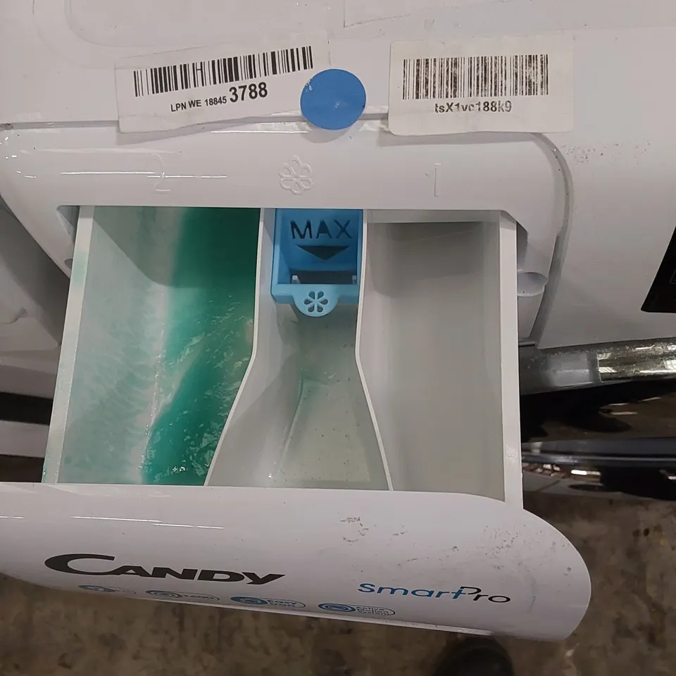 CANDY SMART PRO FREE STANDING 9KG WASHING MACHINE IN WHITE, MODEL: CSO1493TWCE