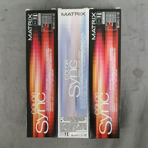 BOX OF APPROXIMATELY 20 ASSORTED MATRIX SO COLOUR SYNC PRODUCTS
