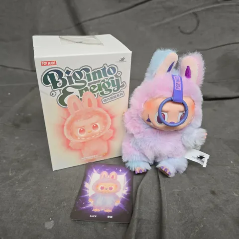 BOXED POP MART BIG INTO ENERGY PLUSH BUNNY (LUCK) – PASTEL FUR (VERIFY MODEL)