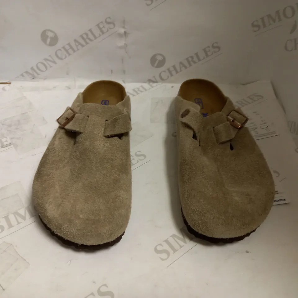 BIRKENSTOCK BOSTON BS TAUPE SIZE 36 