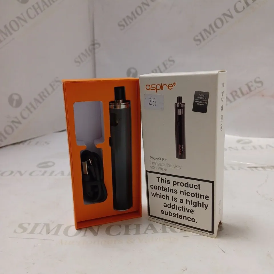BOXED ASPIRE POCKEX KIT - GRADIENT GREY.