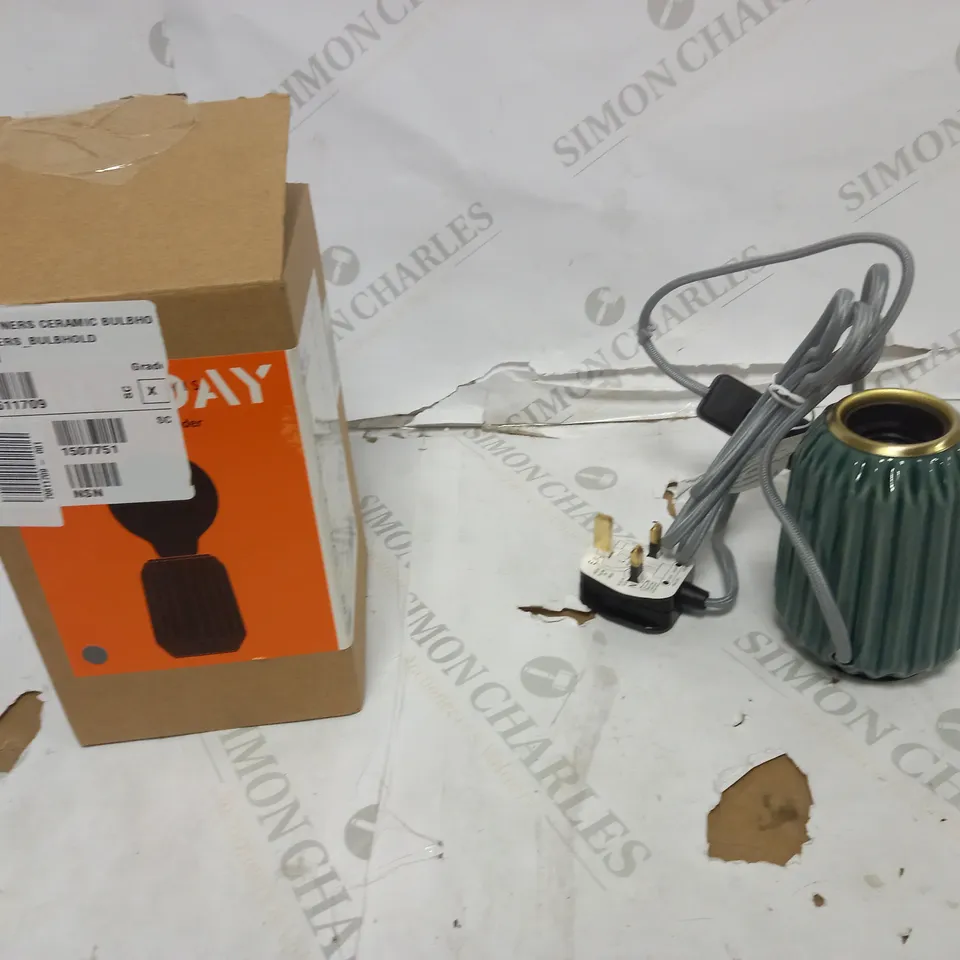 JOHN LEWIS CERAMIC BULBHOLDER
