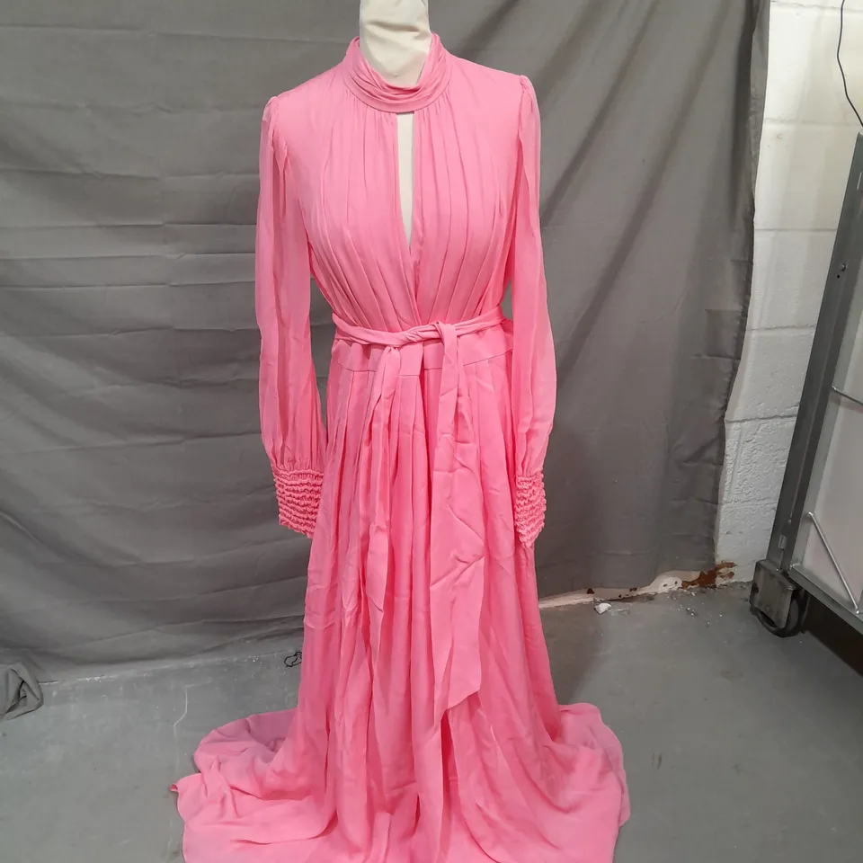 ME & EM EVENING GOWN PERFECT PINK SIZE 14