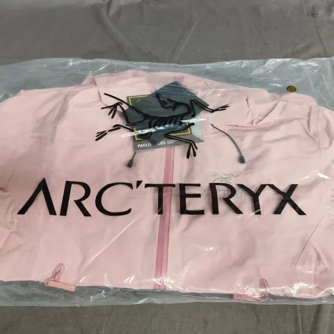 ARCTERYX PINK WATERPROOF JACKET SIZE S 