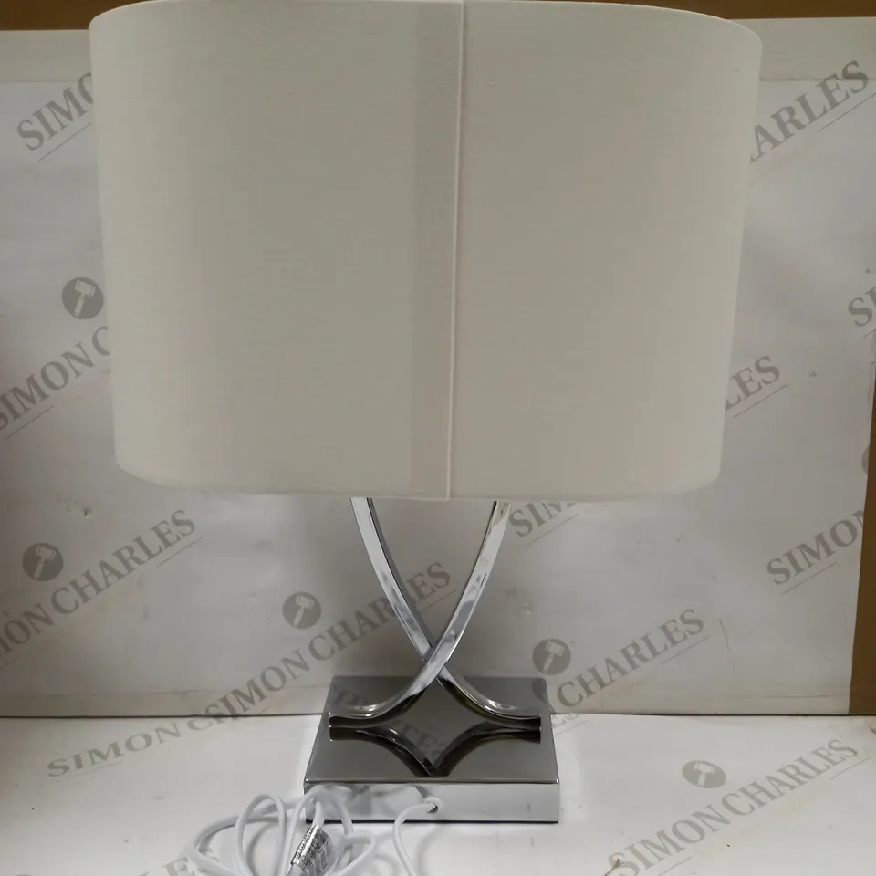 JOHN LEWIS TOM TABLE LAMP - POLISHED CHROME FINISH