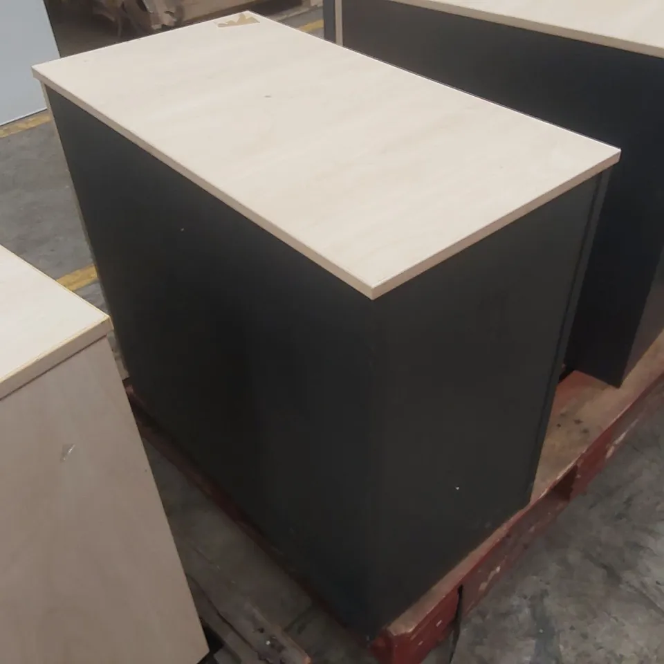 3-DRAWER WOODEN FILING CABINET