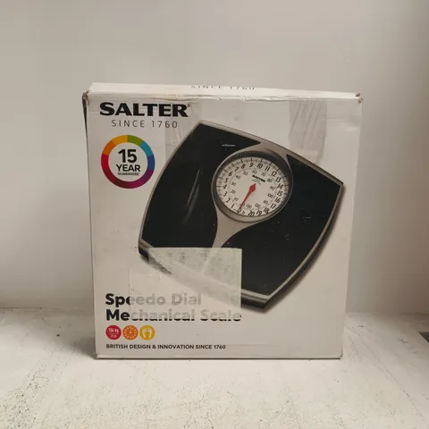 BOXED SALTER SPEEDO DIAL MECHANICAL SCALE