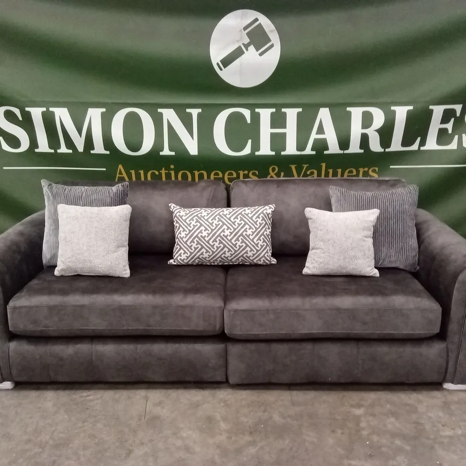 AMARA 4 SEATER SOFA - CHARCOAL RRP £1349