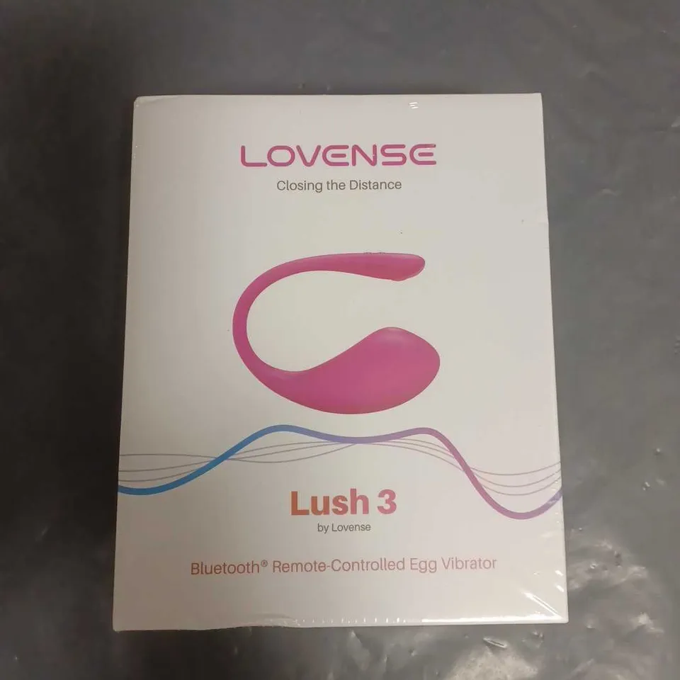 SEALED LOVENSE LUSH 3 REMOTE CONTROLLED EGG VIBRATOR