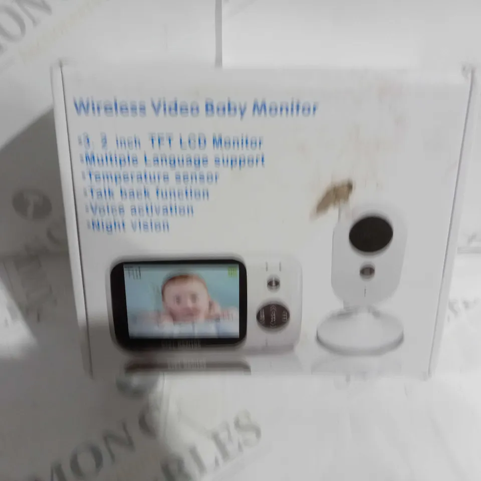 BOXED WIRELESS VIDEO BABY MONITOR