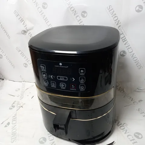BOXED COOK'S ESSENTIALS 4L AIR FRYER - BLACK