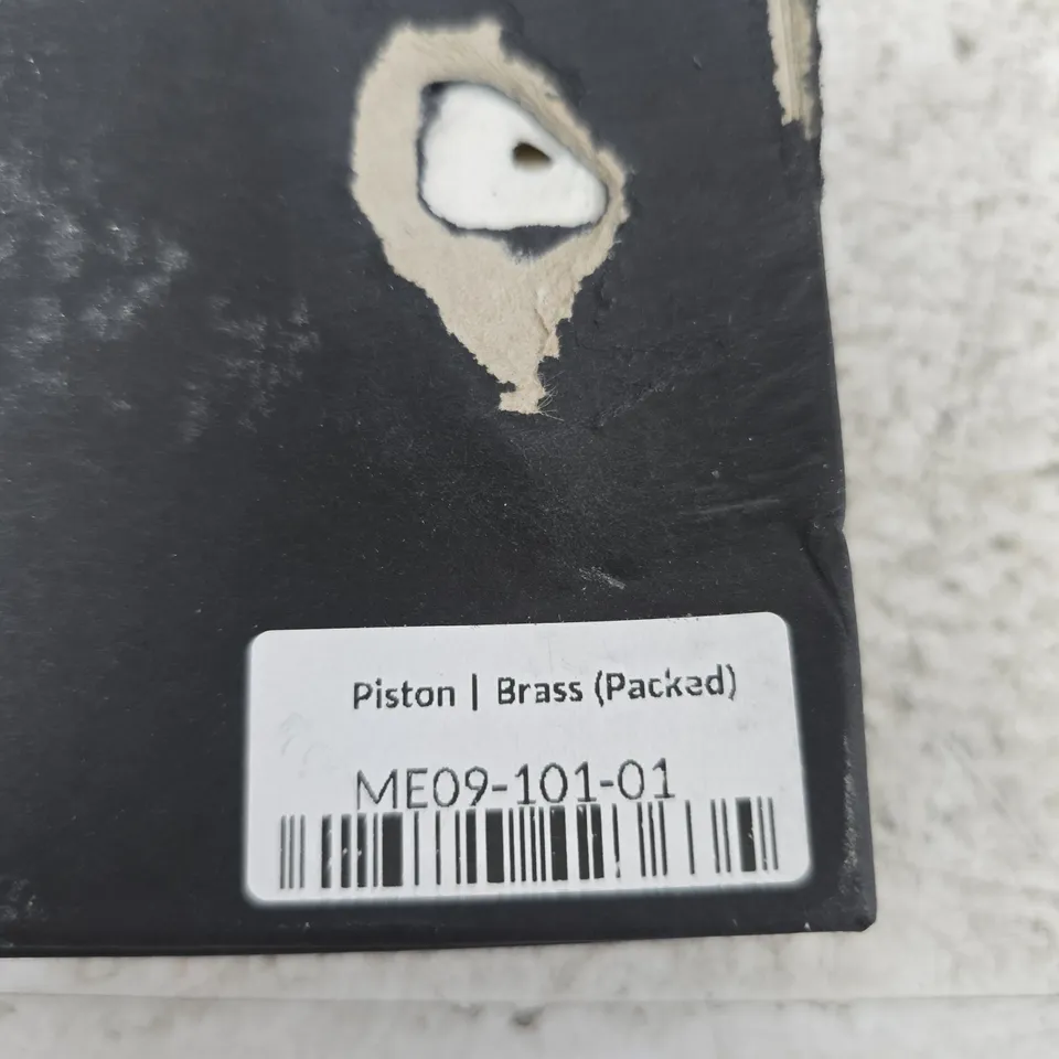 METMO BRASS PISTON – PACKED, BOXED