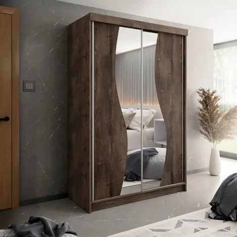 BOXED AJTENE 2 DOOR WARDROBE [3 BOXES]