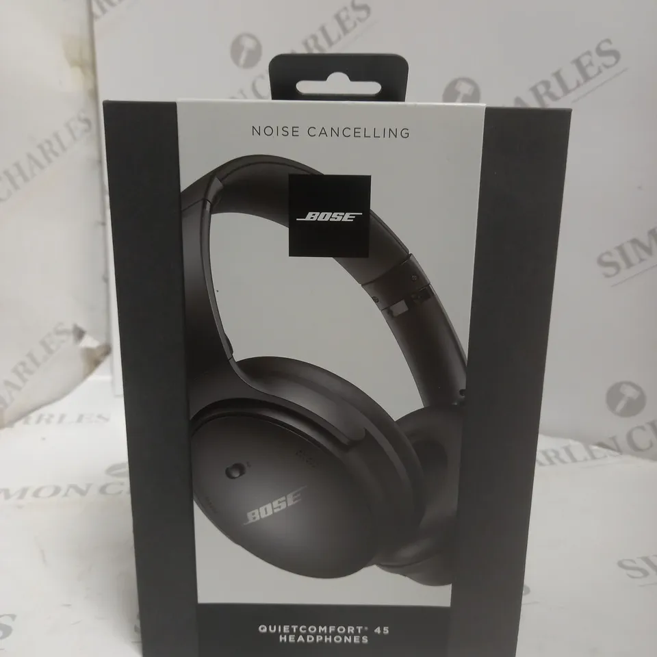 BOSE NOISE CANCELLING QUIET COMFORT 45 HEADPHONES 