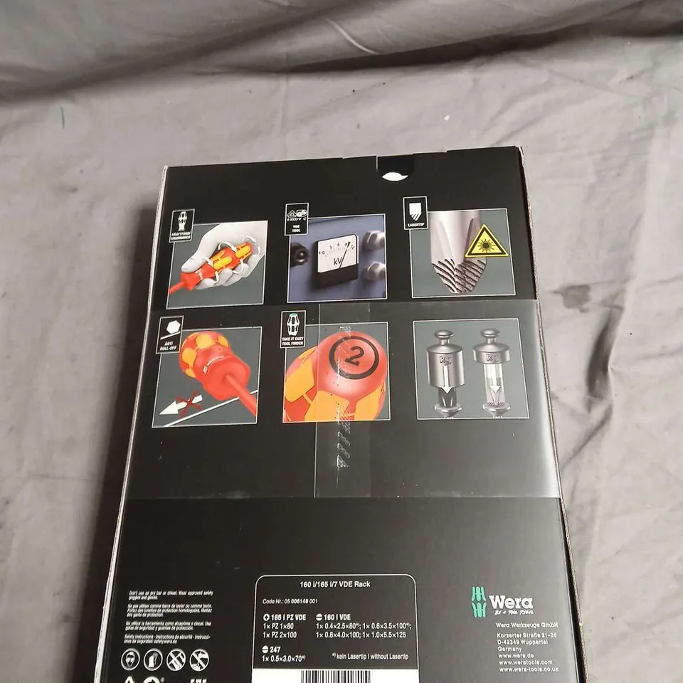 WERA 7-PIECE VDE SCREWDRIVER