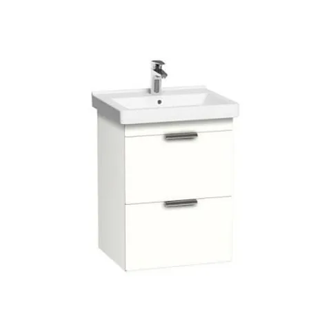BRAND NEW BOXED ROCA DAMA-N WALL-HUNG BASE UNIT BASE WITH 2 DRAWERS - GLOSS WHITE