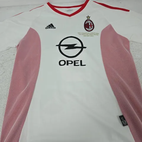 AC MILAN 2002/03 CHA,PIONS LEAGUE FINAL SHIRT - INZAGHI 9 - SIZE UNSPECIFIED