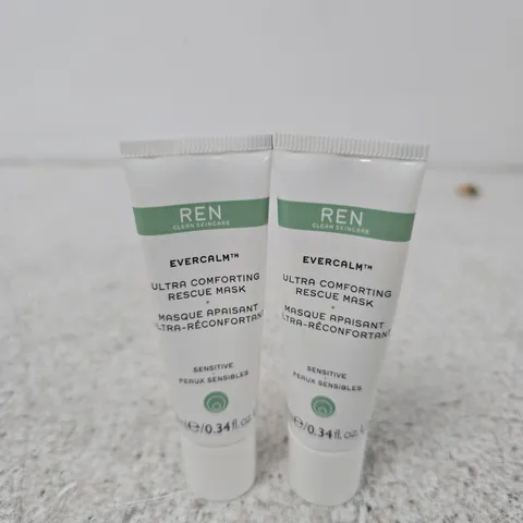 LARGE QUANTITY OF REN EVERCALM ULTRA COMFORTING RESCUE MASK TUBES