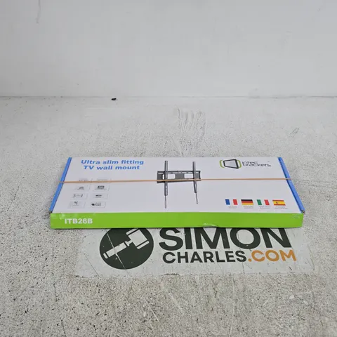 INTEC BRACKETS ULTRA SLIM FITTING TV WALL MOUNT ITB26B