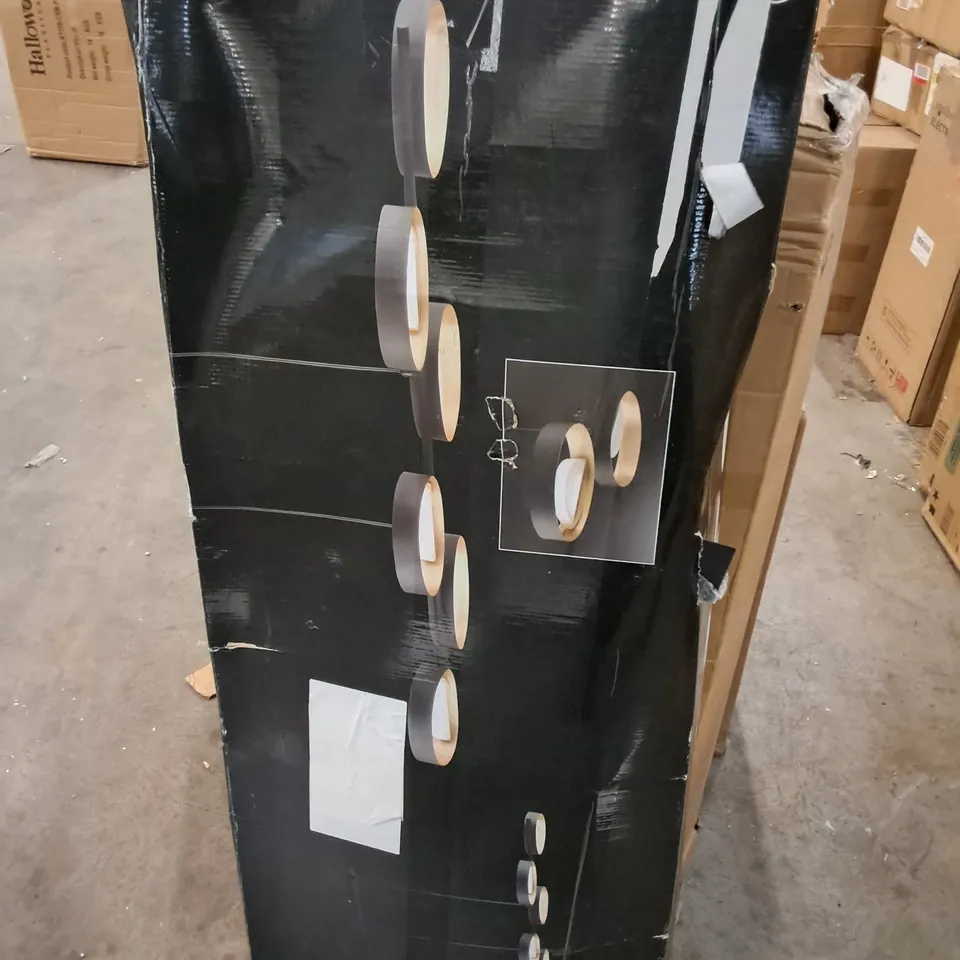 WOFI LED PENDANT LIGHT IN BLACK/GOLD