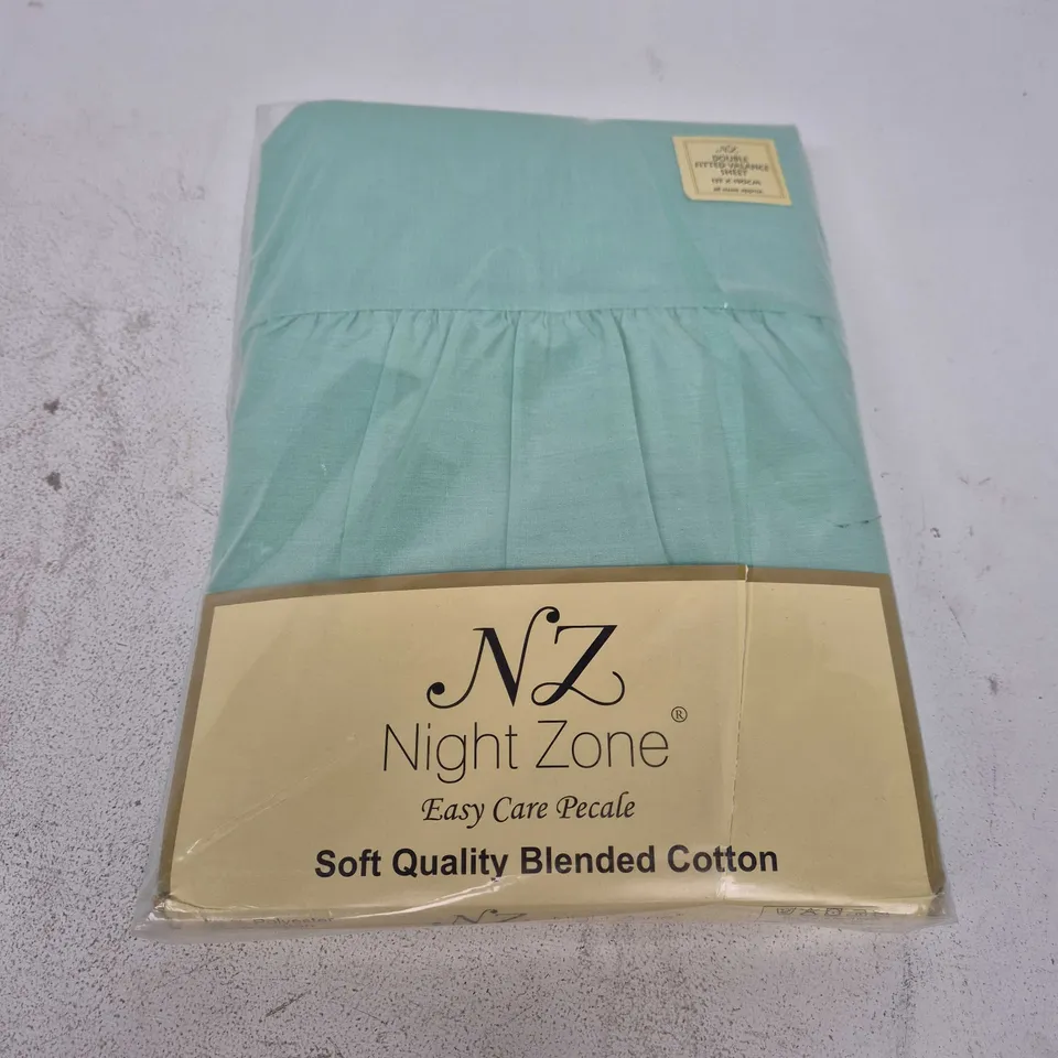 NIGHT ZONE DOUBLE FITTED VALANCE SHEET (137X190CM)