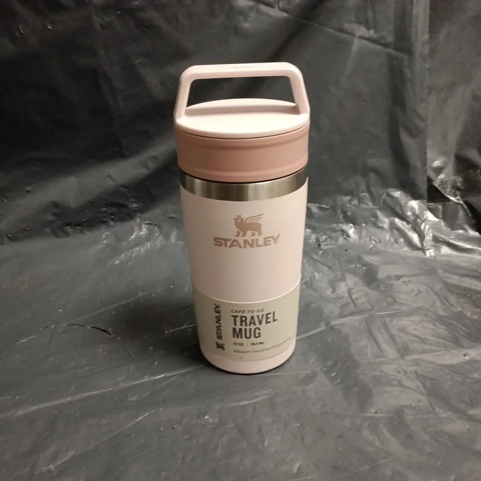 STANLEY CAFÉ-TO-GO TRAVEL MUG – PINK 12OZ