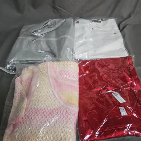 APPROXIMATELY 25 ASSORTED CLOTHING AND FASHION PRODUCTS IN VARIOUS STYLES AND SIZES - COLLECTION ONLY