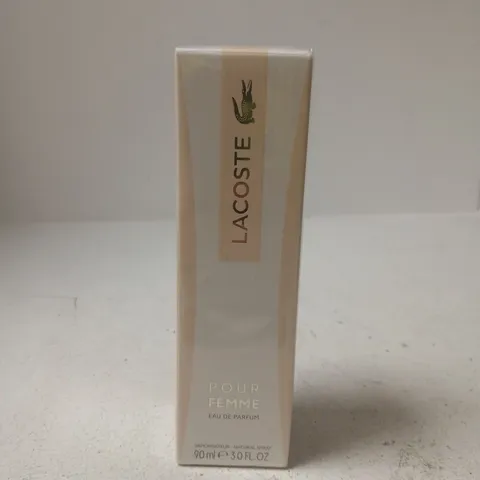BOXED AND SEALED LACOSTE POUR FEMME EAU DE PARFUM 90ML