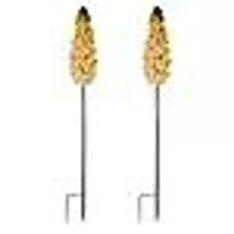 MY GARDEN STORIES SET OF 2 FOXGLOVES GARDEN STAKES