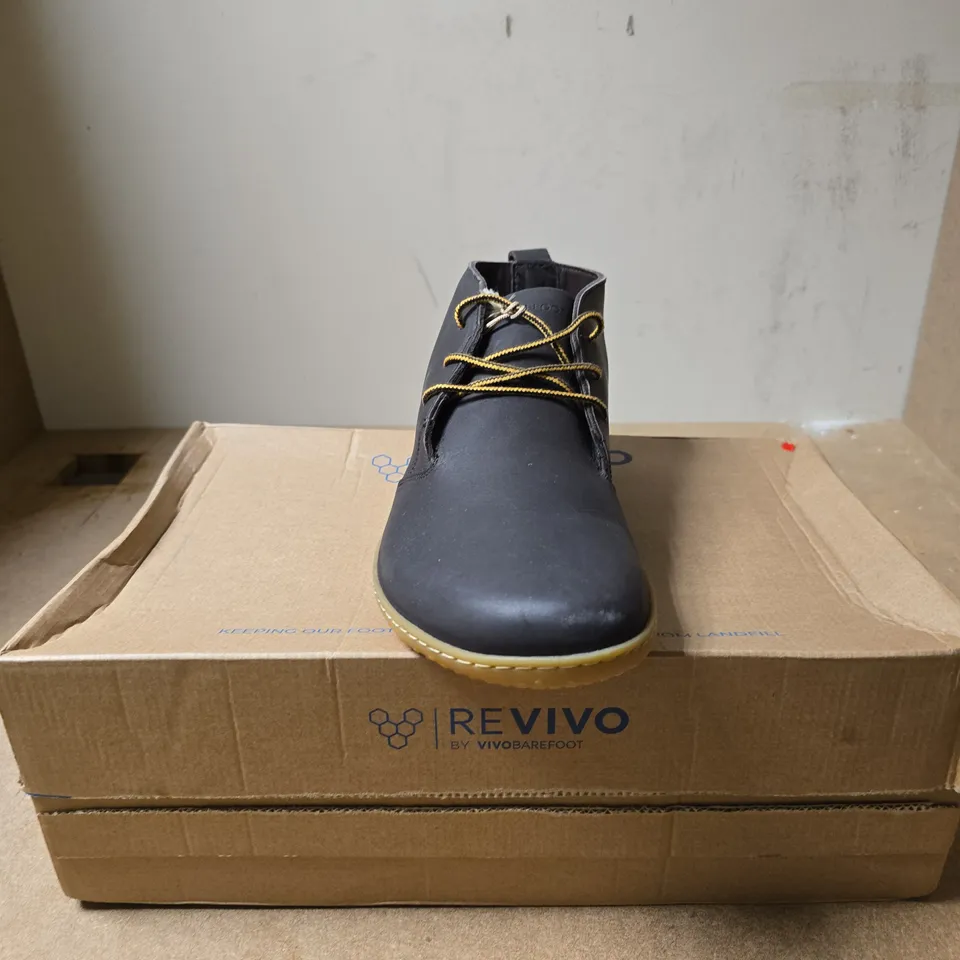 VIVOBAREFOOT REVIVO GOBI III MENS BRACKEN BOOTS – UK 9.5