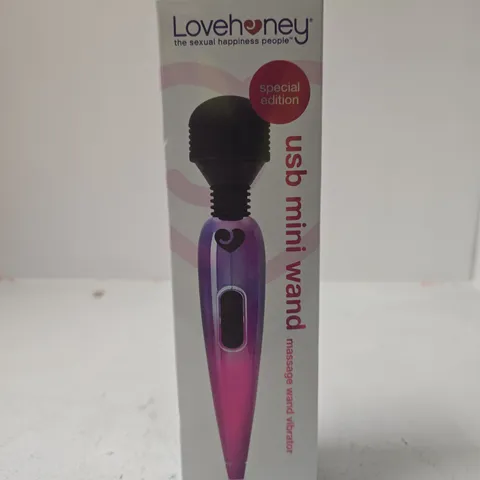 SEALED LOVEHONEY USB MINI WAND MASSAGER