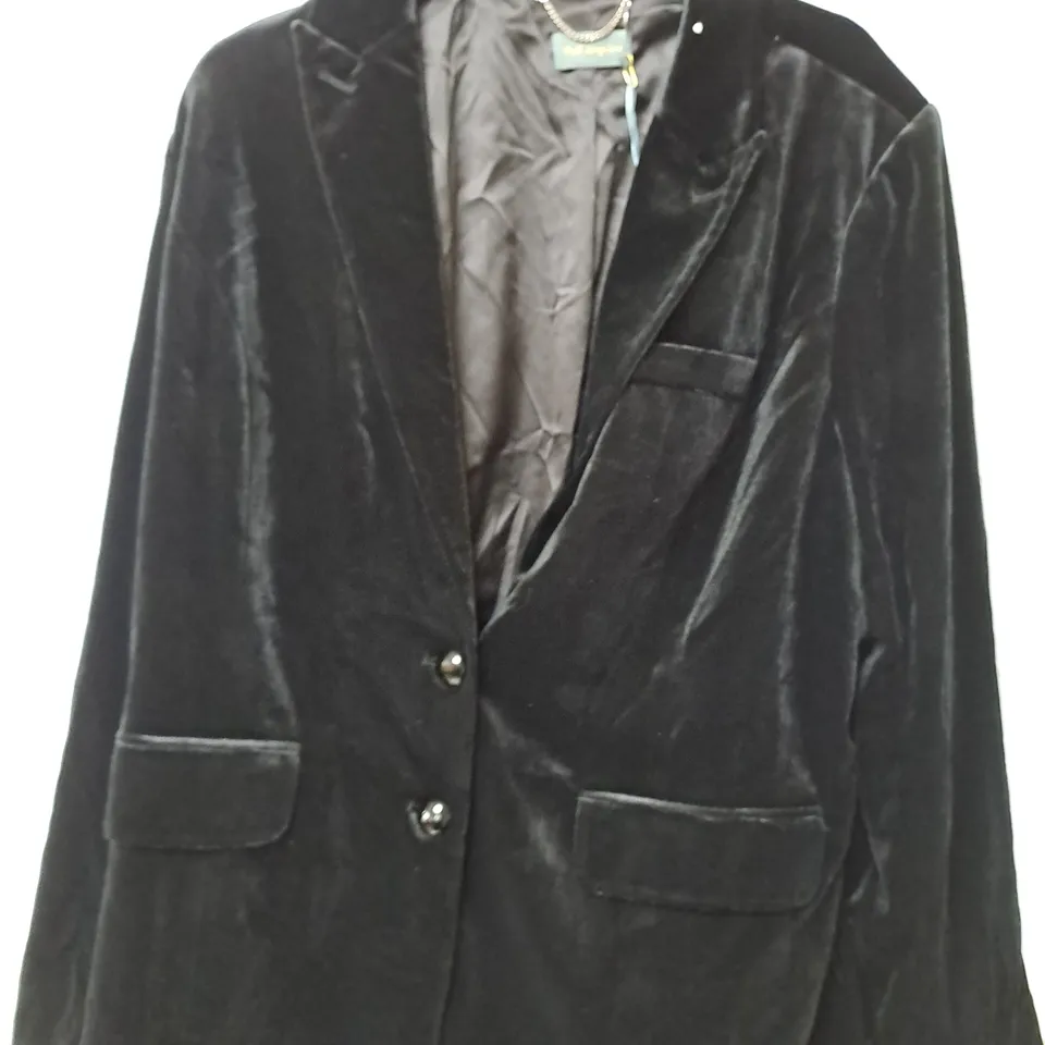 RUTH LANGFORD BLACK DINNER JACKET SIZE 22