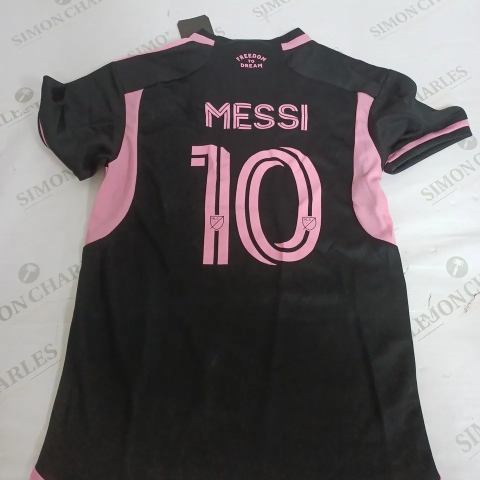 INTERNACIONAL MAMI FOOTBALL CLUB SHIRT - MESSI 10 - SIZE 22 KIDS
