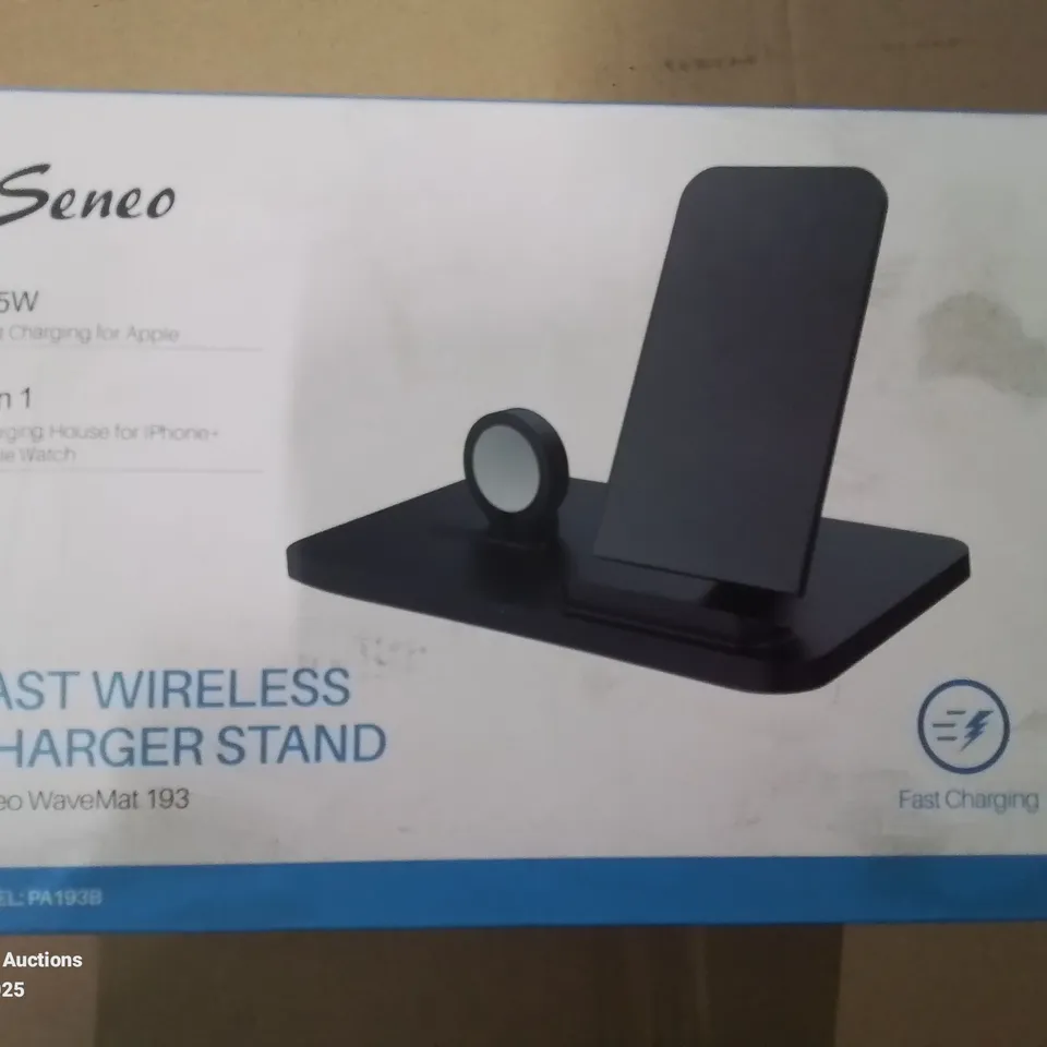 BOXED SENEO FAST WIRELESS CHARGER STAND