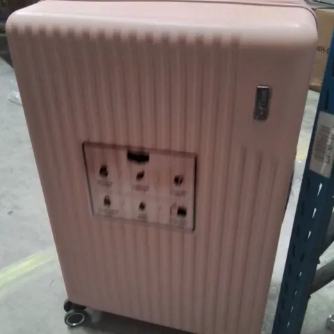 LUGG TRAVEL SUITCASE PINK